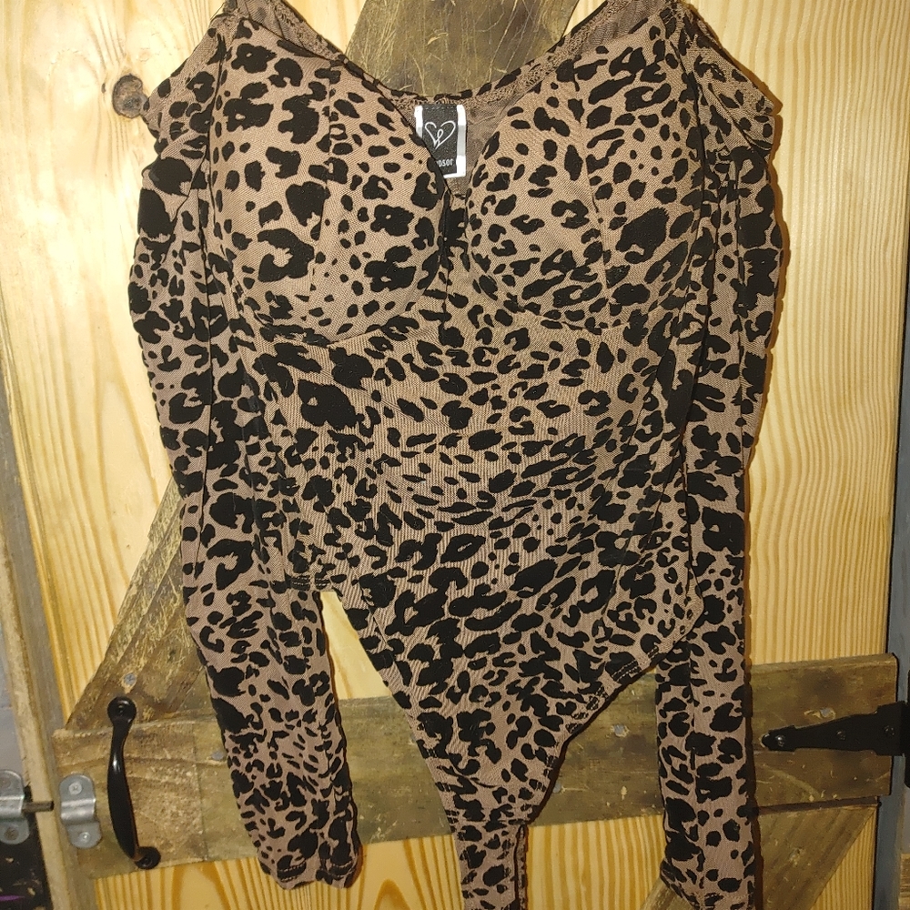 COPY - Leopard bodysuit